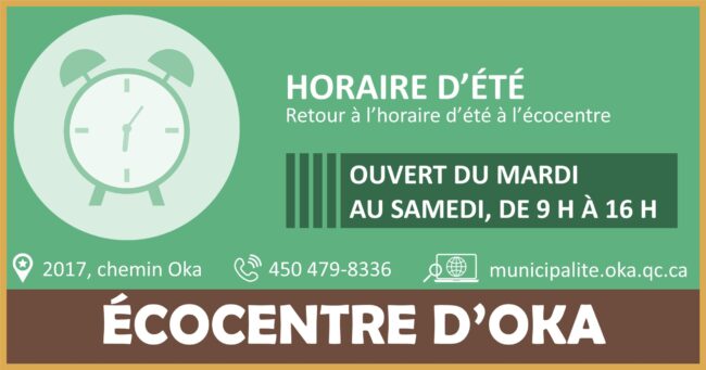 Horaire d’été