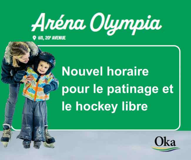 arena olympia nouvel horaire